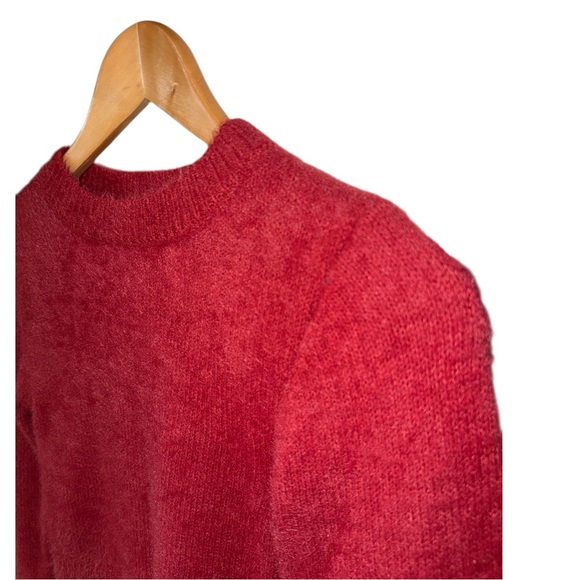 URBAN OUTFITTERS Urban cropped soft red sweater XS - Picture 4 of 9